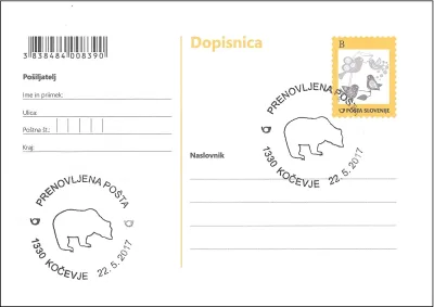 ODPRTJE PRENOVLJENIH PROSTOROV POŠTE 1330 KOČEVJE